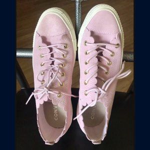 Converse Woman’s sneakers color pink  leader size 8